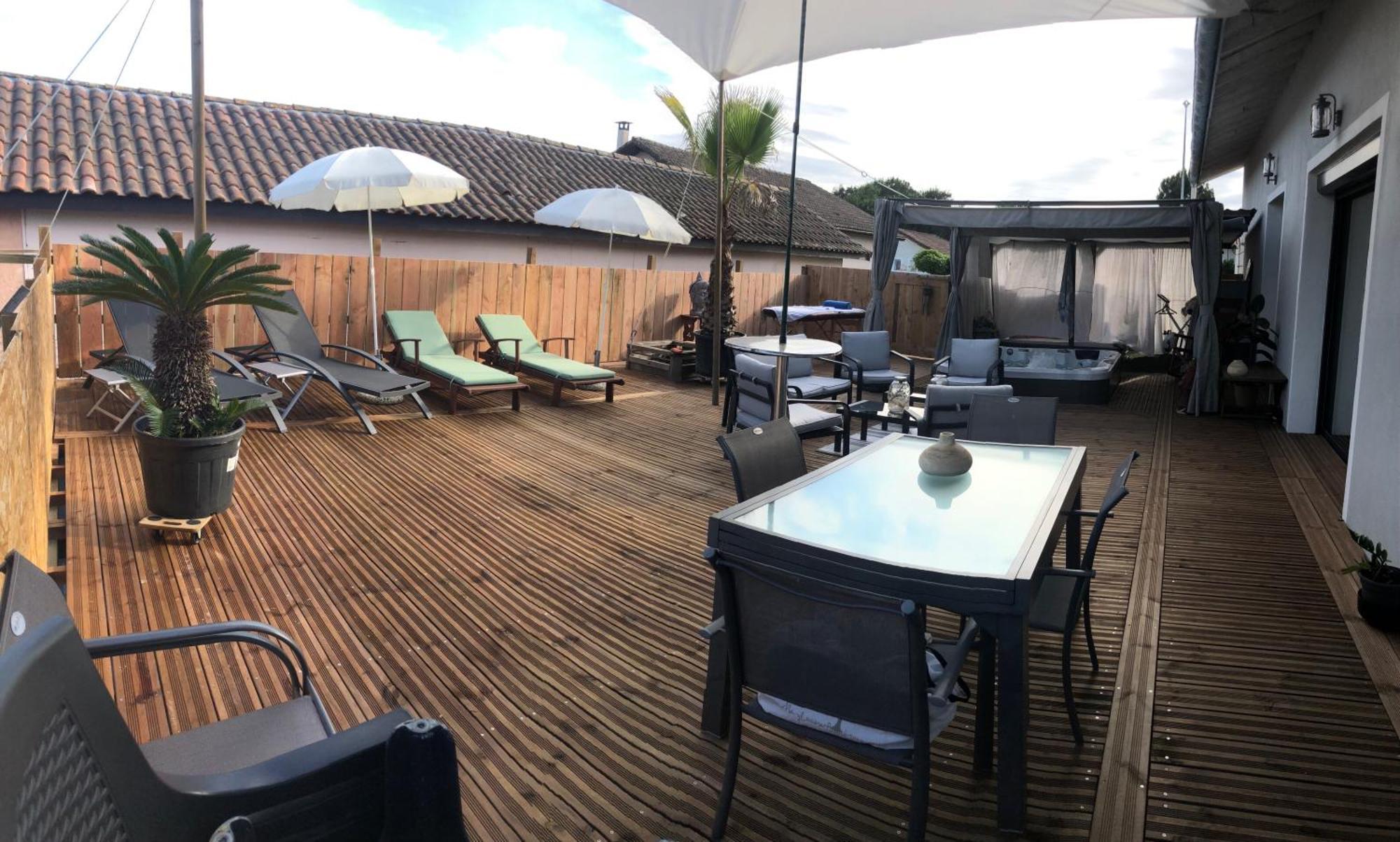 "Les Logis D'Argent" Chambre D'Hote Avec Wc, Sdb, Tv, Wifi, Option Petit Dejeuner , Parking Mimizan Exterior foto